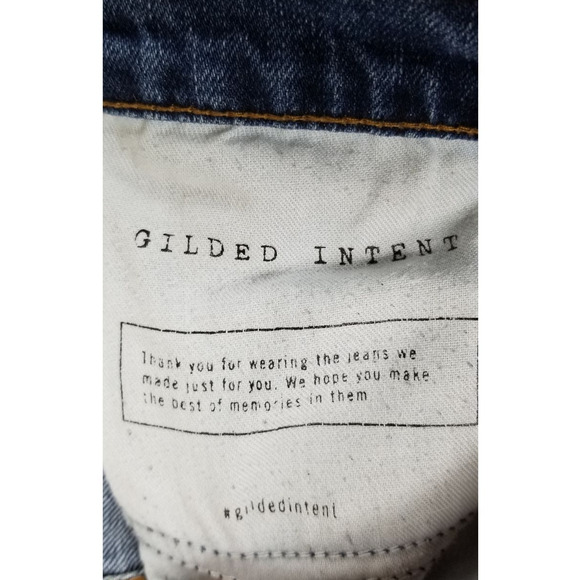 Giled Intent Whiskering Distressed Destroyed Frayed Hem Women's Shorts 25 - Picture 4 of 6